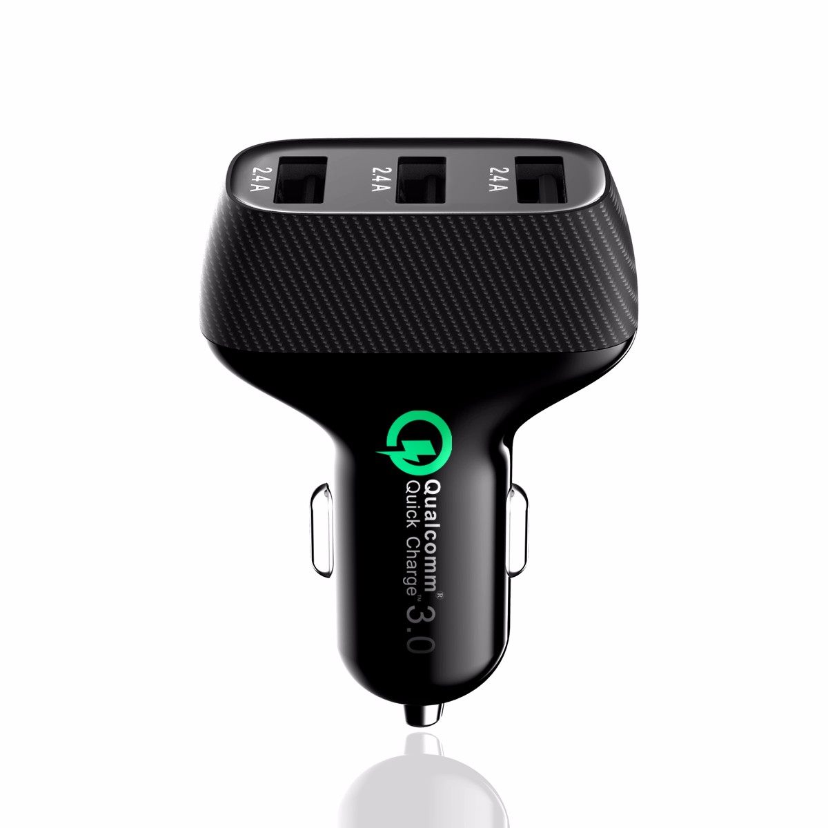 Three ports 5V/7.2A USB Car Charger