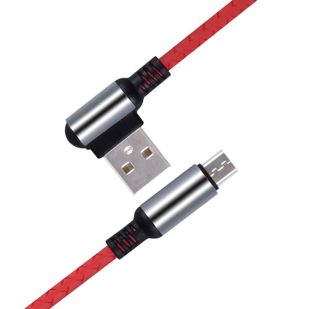 Micro usb charging cable elbow charging cable