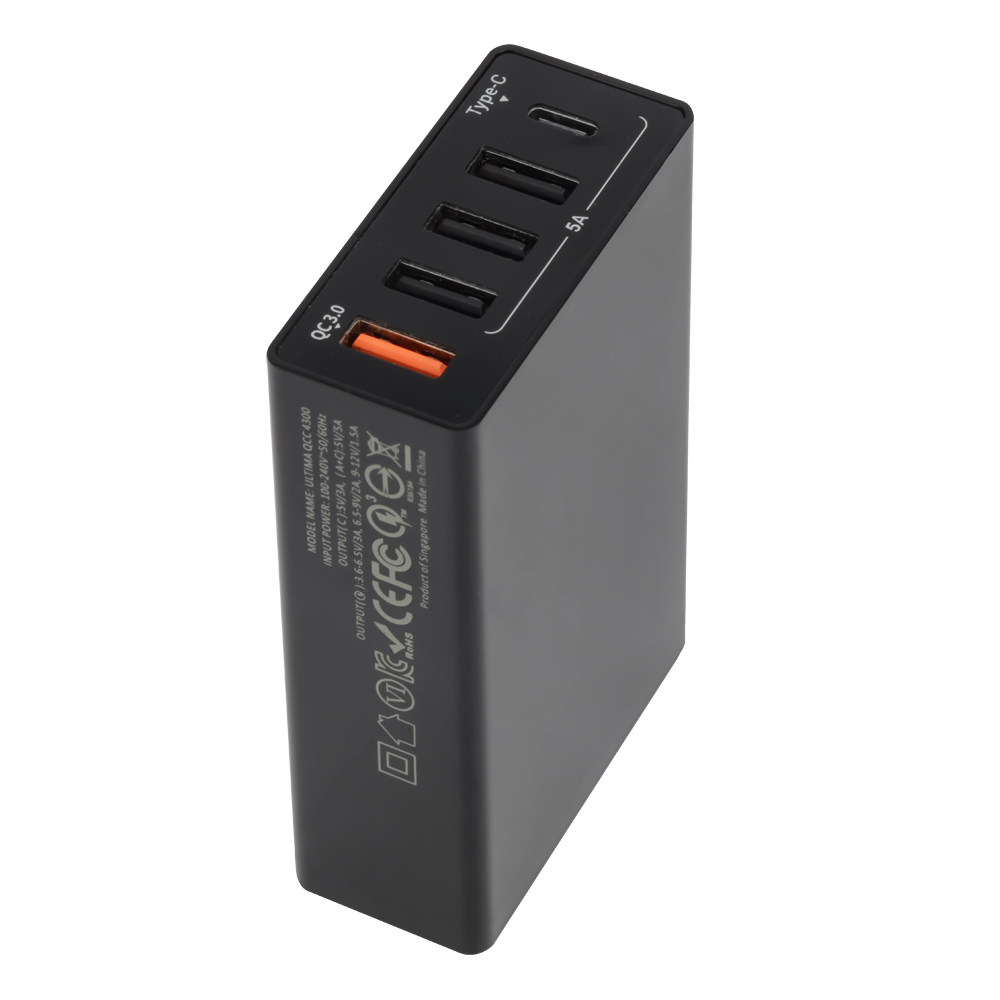 TC-TP05--5 ports wall charger with CE,Rohs,KC,CB certifications(图3)