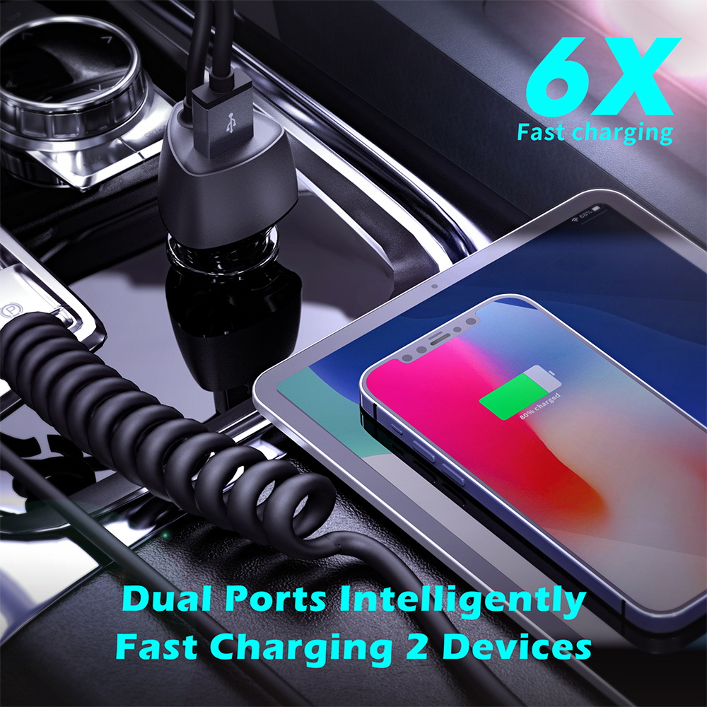 SUNDA Factory wholesale car phone charger 51w fast charging Usb Type-C Car Charger With Cable(图5) 3_看图王.jpg