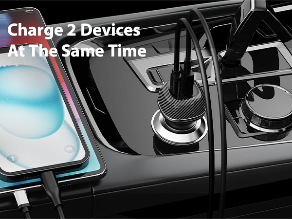 SUNDAREE USB C Car Charger, 90W Fast Car Charger Adapter+5ft Type C Cable for Samsung Galaxy S23 S22 S21 S20 S10 Note 20 A10E A20 A50 A51 A01 A71 A11, iPhone 15 14 13 12 11 Pro Max Mini and More(图6) 主-5_看图王.jpg