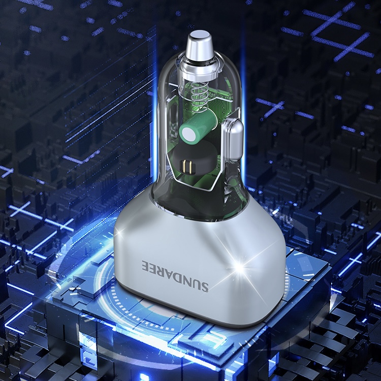 SUNDA 120W USB C Fast Car Charger, 4-Ports Car Charger Adapter, Dual Type C PD60W/PPS60W Compatible with iPhone/Galaxy/Samsung and more(图1) CC68.jpg